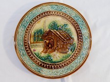 DOG IN HIS NICHE Round Slipper Coaster