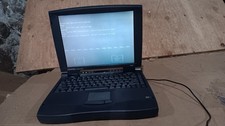 Vintage Compaq Presario 1215 Laptop AMD-K6 @ 400 MHz 12 LCD Screen CD ROM Floppy