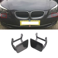 2x For BMW E60 E61 525i 528i 530i Left & Right Headlight Washer Nozzle Cover Cap