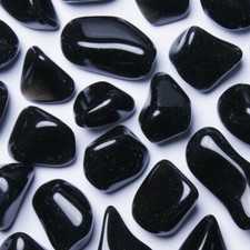 ★☆ OBSIDIAN APACHE TEAR - Stones rolled individually - 1.5 to 2.5 cm ☆★