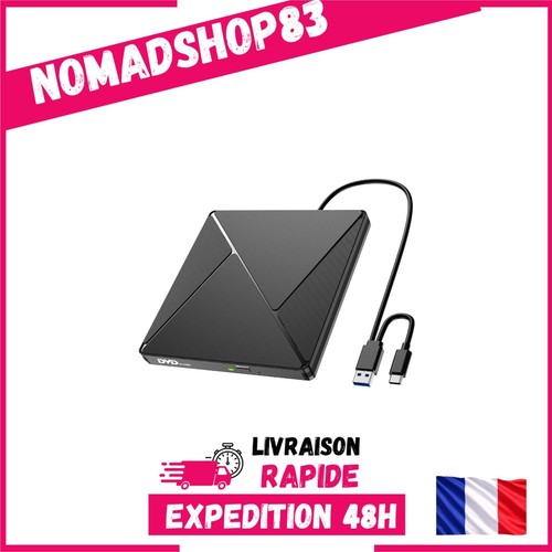 Lecteur dvd externe usb - lecteur, cd