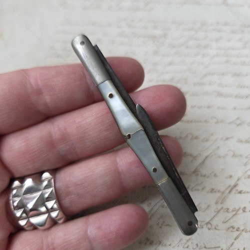 Couteau poche nacre canif - couteau, de