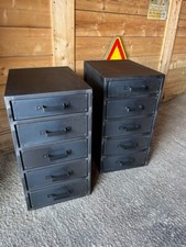 Caisson de bureau tout métal meuble industriel sur mesure