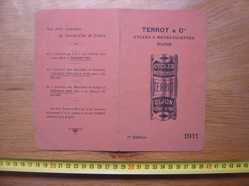 Publicite 1911 terrot - publicite, cycles