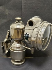 Lanterne phare LUXOR carbure vélo ancien vintage bicycle Peugeot headlight