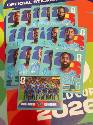Choix congo panini sticker - au,