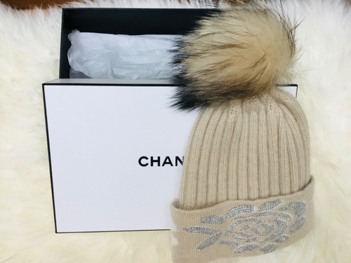 Chanel chapeau bonnet laine - chanel,