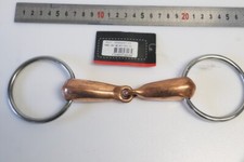 Mors Cheval 2 anneaux Feeling gros canons en cuivre  FEELING 600028115 en 115mm