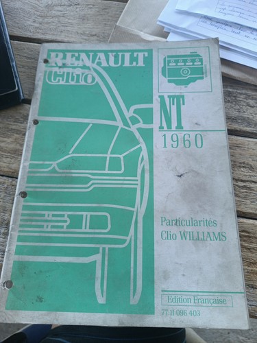 Manuel renault clio - clio, 1960