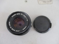 LENS OBJECTIF  CANON FD 50 mm