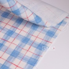 1M Tissu En Coton À Carreaux