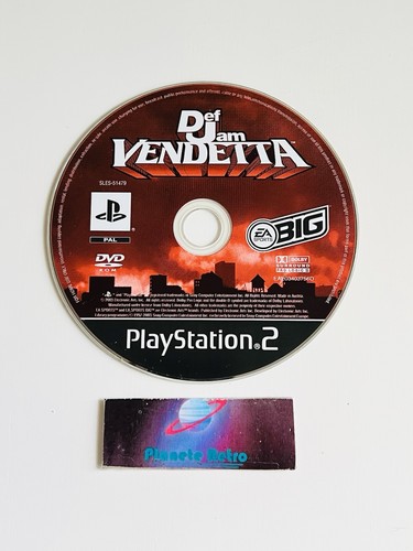 Def jam vendetta ps2 loose - -,