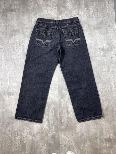 Y2k baggy dark wash jeans - baggy, wide