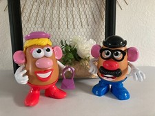 425⚜️ Two Figures Mr & Mrs Potato Mr Potato Playskool Height 19 Cm