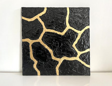 Black Textured Acrylic