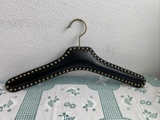 Ancien Cintre Noir Effet Cuir