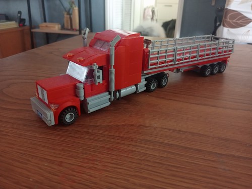 Lego moc camion américain - moc,