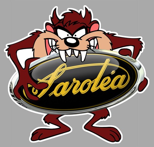 Sarolea taz sticker vinyle - sarolea,