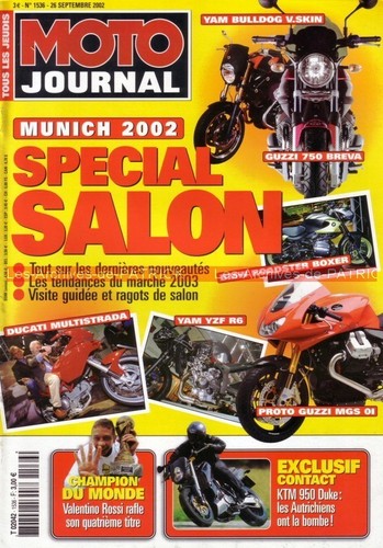 Moto journal 1536 essai ktm - 1536,