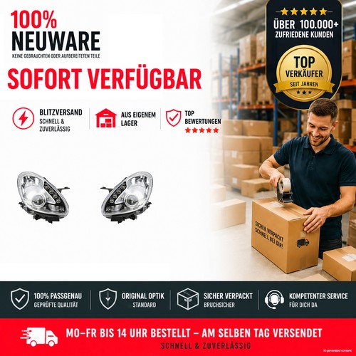 Set phares avant gauche - set,