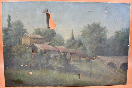 Peinture huile sur - sur, toile