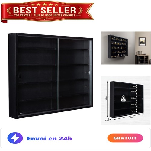 Vitrine murale noire - , 4