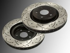 2 Disques De Frein Perforés