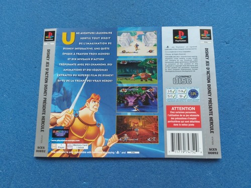 Ps1 playstation jaquette - ps1,
