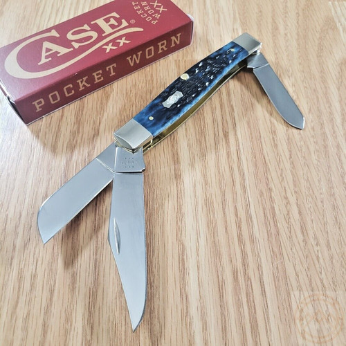 Case large stockman worn - case,