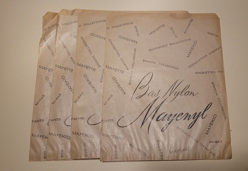 Sacs papier bas nylon mayenyl - papier,