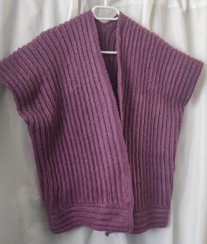 Gilet ample avec mohair - gilet,