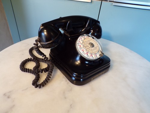 Telephone bakelite cie gale - telephone,