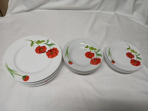 Service assiette porcelaine - en,