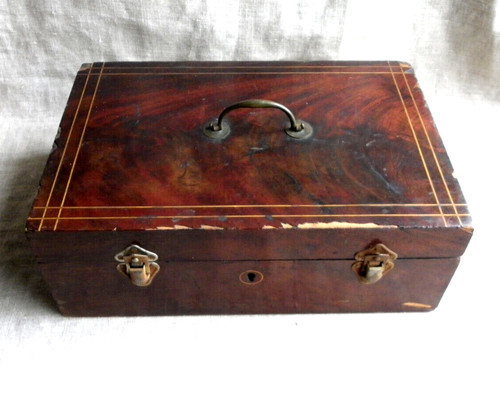 Coffre ancien bois à - coffre, en