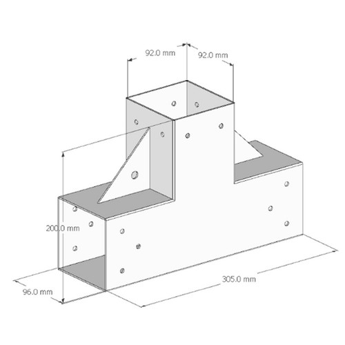Support pergola 4x4 support