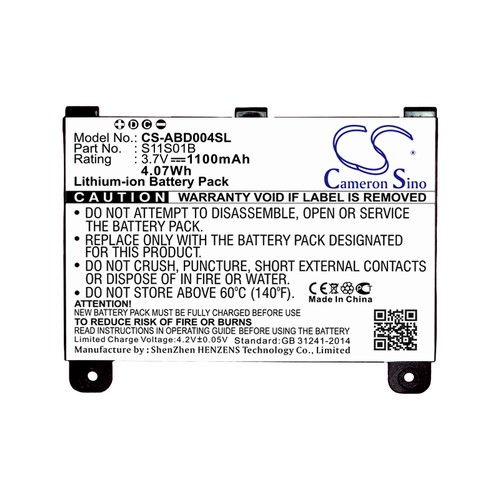 Cameron sino 1100mah - cameron, battery