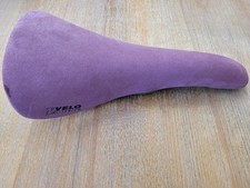 NOS Velo Jet Titanium Lavendar Suede Vintage Eroica Road Bike Saddle