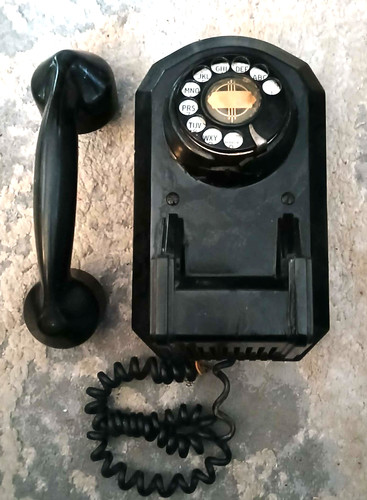 Vintage bakelite monophone - vintage,