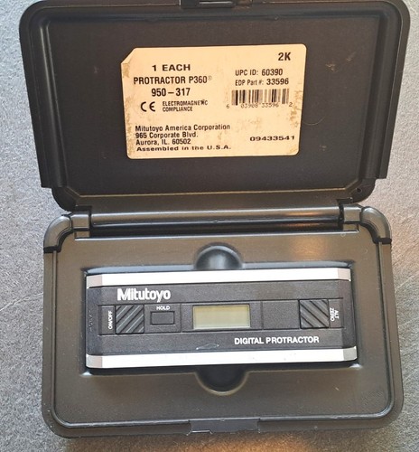 Mitutoyo digital protractor - digital,
