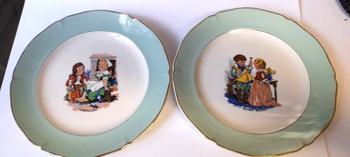 Assiettes semi porcelaine 2 - -,