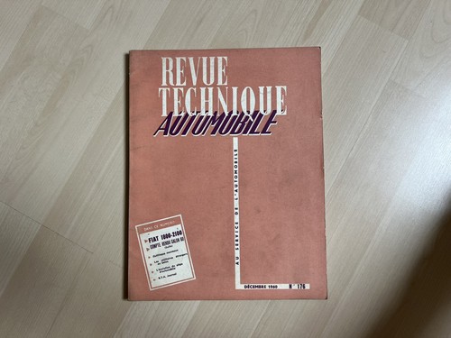 Revue technique automobile - revue,