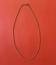 NEUVE JOLIE CHAÎNE PLAQUÉ OR