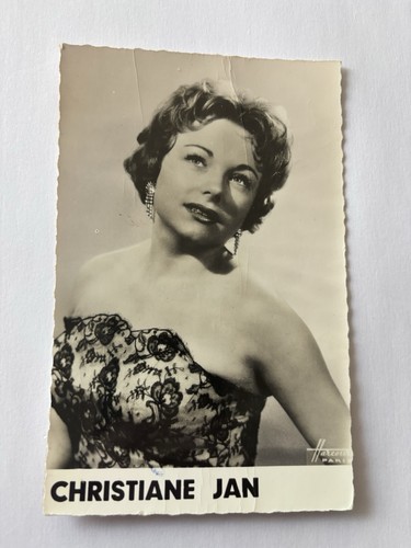 Autographe carte photo - carte,