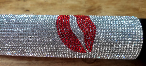 Housse microphone strass - housse, de