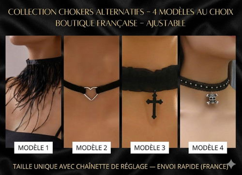 Collier ras cou - ras, choker