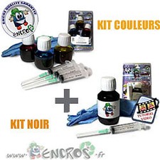 Pack kits Encre Couleur + noir