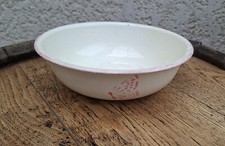 Ancien bol en acier vintage *