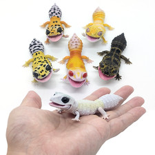 Bandai Gashapon Leopard Gecko 3.9in Deformed Figure Miniature Direct from Japan