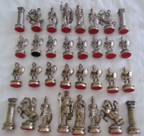 Pieces jeu échecs grec - pieces, de