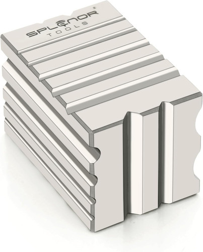 Steel swage block - block, for